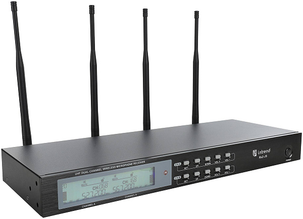 INTREND ITWMIC-JS-HH - радиосистема цифровая UHF, двухканальная. 2 ручных...