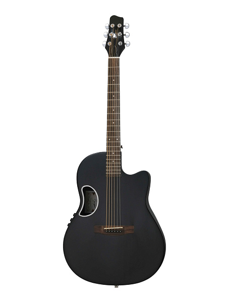 CE-2021-BK Электро-акустическая гитара, черная, Smiger