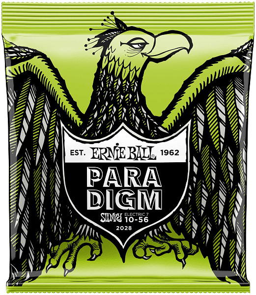 ERNIE BALL 2028 Paradigm Slinky Regular 10-56 - Струны для электрогитары 7-струнной