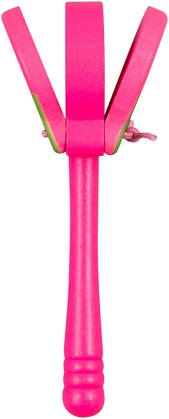 BEE DF301 Pink - Кастаньеты на ручке