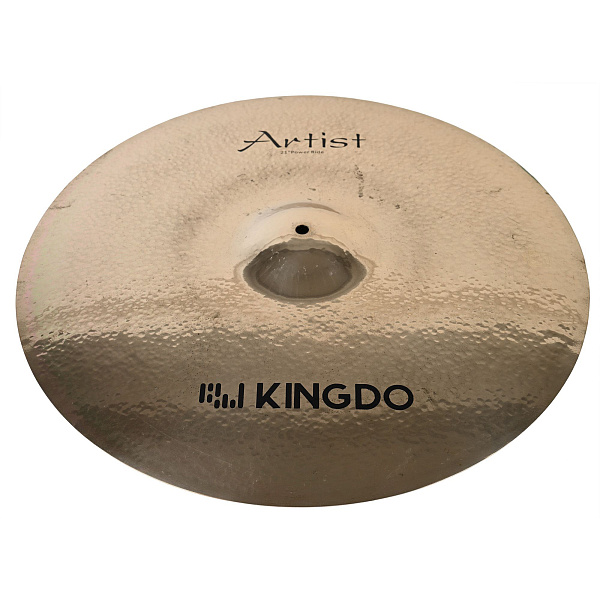 Тарелка райд 21" [21" ARTIST POWER COPPESMITH RIDE] KINGDO [21" ARTIST POWER COPPESMITH RIDE] сплав B20, ручная работа, поверхность полированная