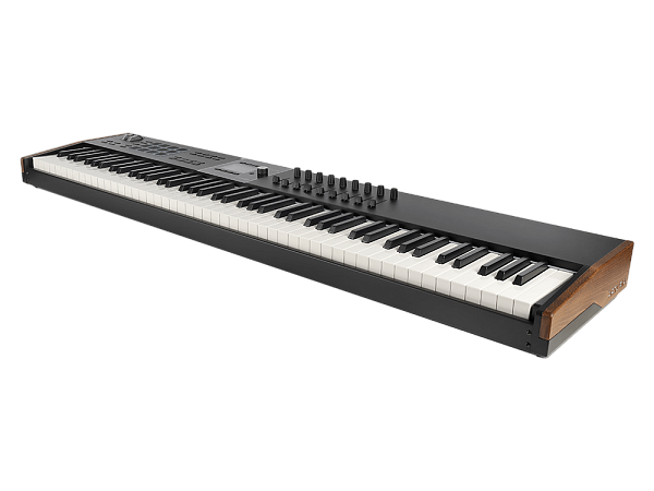 MIDI клавиатура [231642] Arturia [KeyLAB 88 MK3 Black] 88 клавиш, полновзвешенная с velocity&aftertouch, молоточковая механика Fatar