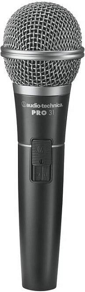 AUDIO-TECHNICA PRO31QTR - Микрофон динамический вокальный кардиоидный с...