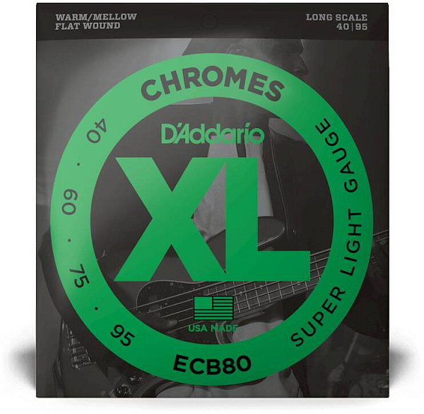 D'ADDARIO ECB 80 - Струны для бас-гитары