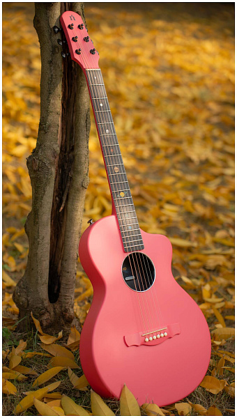 NATASHA Asteroid Peach Pink - Гитара акустическая шестиструнная
