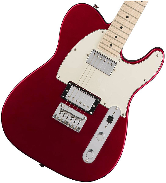 FENDER SQUIER Squier Contemporary Telecaster HH, Maple Fingerboard, Dark Metallic Red - Электрогитара