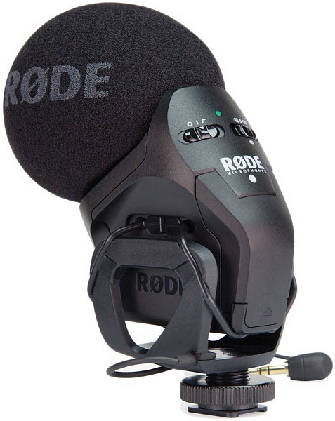 RODE STEREO VIDEOMIC стерео накамерный микрофон для использования совместно...