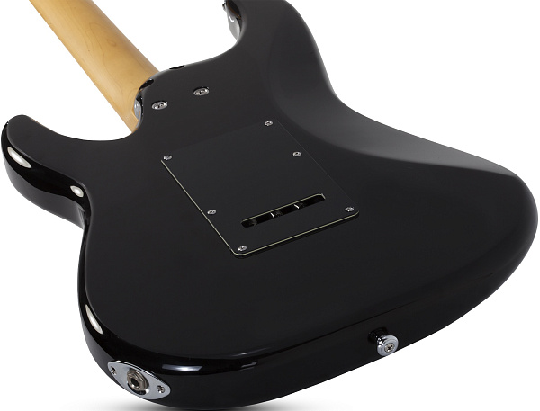 Электрогитара SCHECTER [MV-6 GBLK] 6-струнная, корпус: липа, гриф: запеченый клен, 24 лада, цвет: Gloss Black (GBLK)