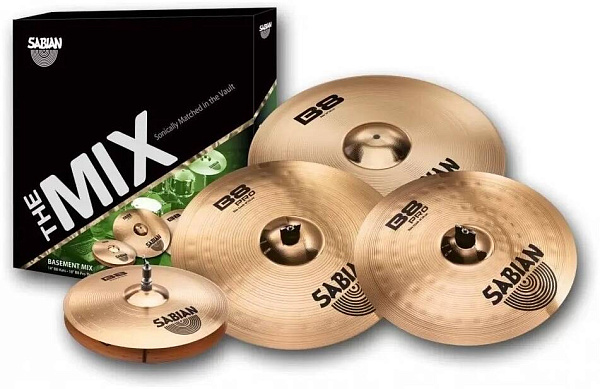 SABIAN BASEMENT MIX SET - Комплект тарелок