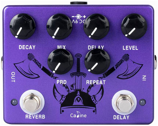 CALINE CP-80 - Педаль эффектов Reverb Delay