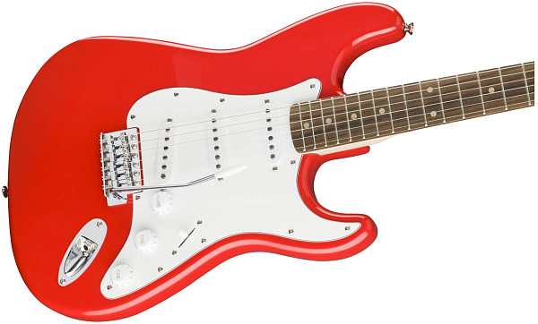 FENDER SQUIER AFFINITY STRATOCASTER RW Race Red - Электрогитара