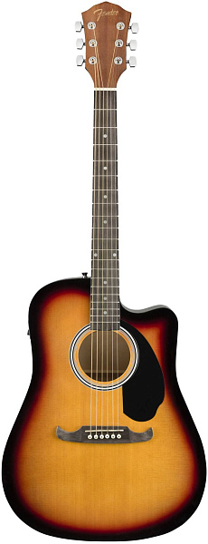 FENDER FA-125CE Sunburst - Гитара электроакустическая