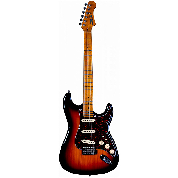 JET JS-300-SB - Электрогитара Stratocaster, цвет санберст