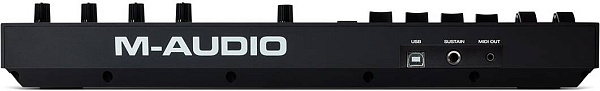 M-AUDIO Oxygen Pro Mini - MIDI клавиатура 32 клавиши, 4 энкодера, 4 фейдера,...