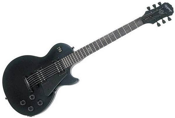 EPIPHONE GOTHIC LES PAUL STUDIO BLACK SATIN - Электрогитара
