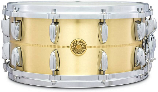 GRETSCH SNARE DRUM G4169BBR Bell Brass малый барабан 14" x 6,5"