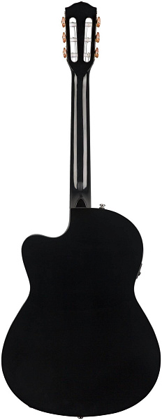 FENDER CN-140SCE BLK - Гитара электроакустическая шестиструнная