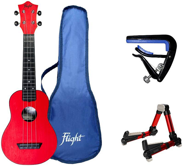 FLIGHT TUS-35 RD PACK - Укулеле комплект