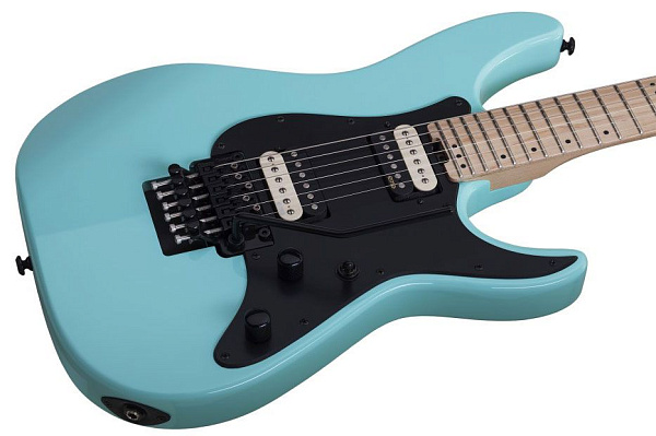 Электрогитара SCHECTER [SUN VALLEY SUPER SHREDDER FR SFG]  6-струнная, корпус: красное дерево, гриф: клен, накладка: клен, 24 лада, FloydRose цвет: Sea Foam Green (SFG)