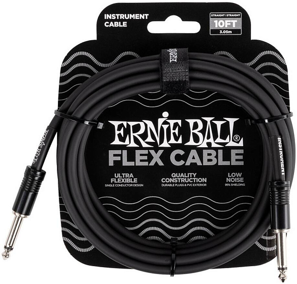ERNIE BALL 6434, 3м - Инструментальный кабель
