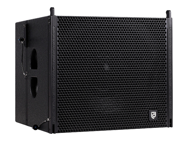 Сабвуфер Intrend [ILS-ATL-S15] линейного массива Atlantic, пассивный, 15"НЧ, 30-250 Гц, SPL 126 дБ, 600 Вт RMS, пик 1200 Вт, 8 Ом. Цвет чёрный, корпус дерево.