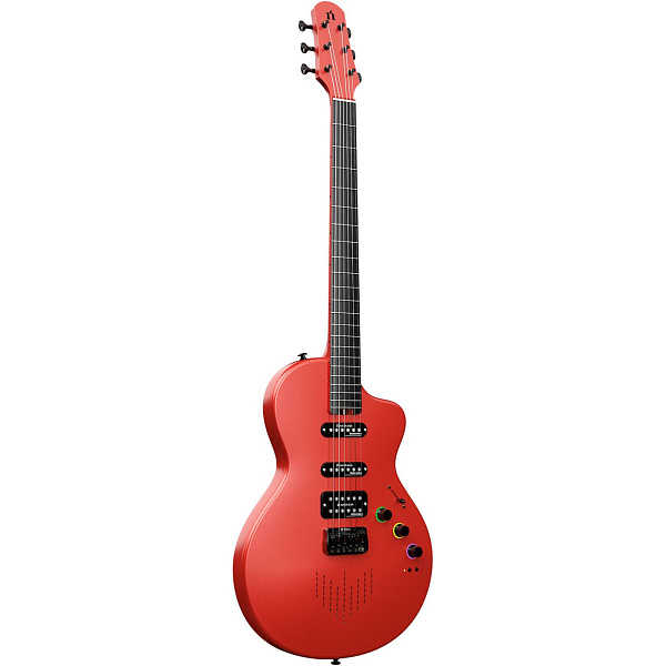 NATASHA SEEKER Imperial Red - Смарт электрогитара со встроенным процессором, цвет красный
