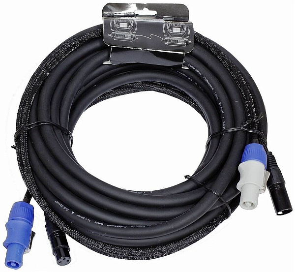 INVOTONE ADPC1010 - кабель смежный 3х1.5мм & 2х0.22мм; PowerCon in/out...
