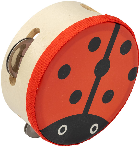BEE DF601A Ladybug - Тамбурин с мембраной