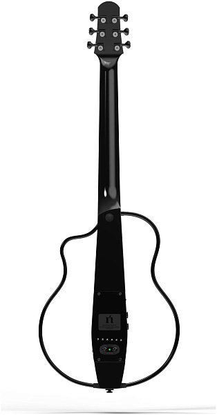 NATASHA NBSG Steel Black - Гитара электроакустическая сайлент смарт