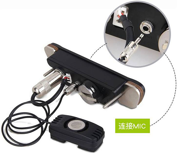 X2 DOUBLE CJ01L - Звукосниматель для кахона