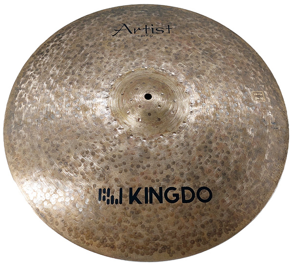 Комплект тарелок: Hi-Hat14" [ARTIST DARK SET 14"+16"+18"+20"] KINGDO [ARTIST DARK SET 14"+16"+18"+20"] Crash16",Crash18",Ride20" натуральная поверхность, ручная работа, сплав В20