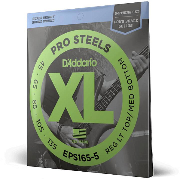 D'ADDARIO EPS165 5 - Струны для бас-гитары 5 струнной
