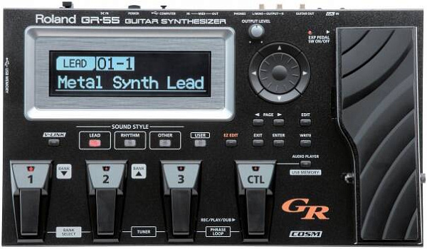 ROLAND GR-55S-BK - Процессор эффектов