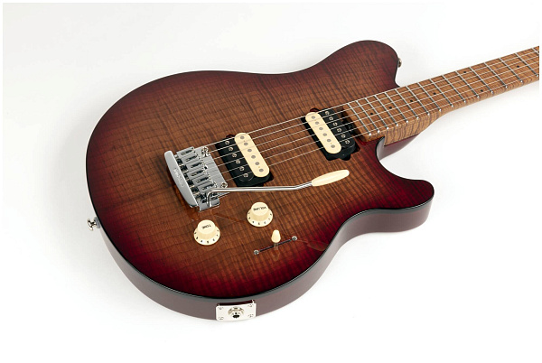 MUSIC MAN H32000 Axis Super Sport Tremolo Roasted Amber Flame - Электрогитара