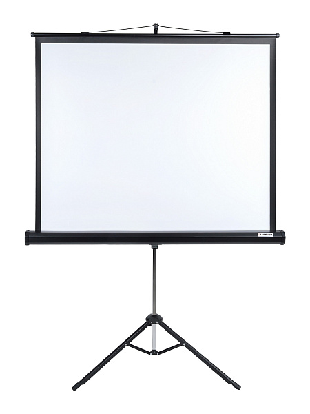 [LMV-100108] Экран на штативе Lumien [Master View] 183x244 см (116") Matte White FiberGlass черн. кайма по периметру, устойчивый штатив 4:3