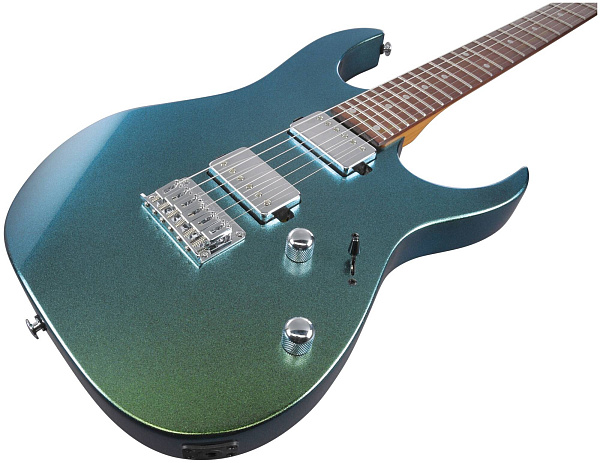 IBANEZ GRG121SP-GYC электрогитара, 6 струн, цвет - зелёно-жёлтый хамелеон