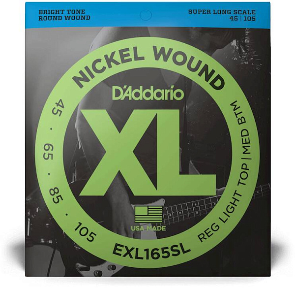 D'ADDARIO EXL165 SL - Струны для бас-гитары