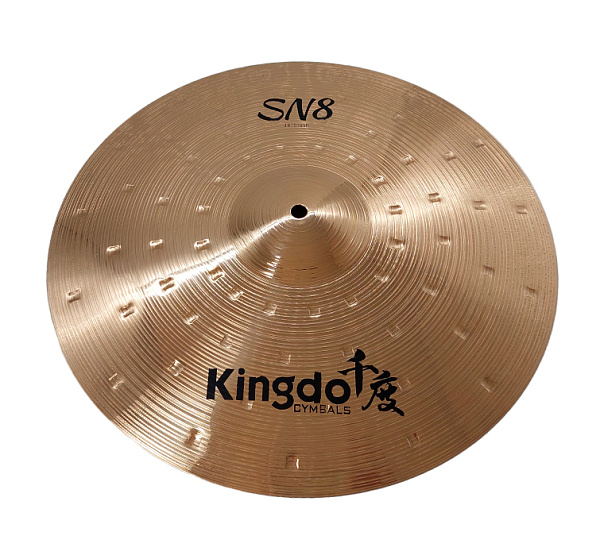 Комплект тарелок [SN8 SET 14"+16"+18"+20"] KINGDO [SN8 SET 14"+16"+18"+20"] Hi-Hat14", Crash16",Crash18",Ride20" полированные, сплав В8