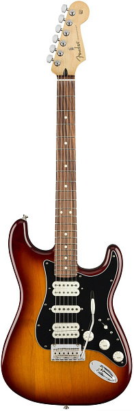 FENDER PLAYER STRAT HSH PF TBS Электрогитара, цвет темный берст