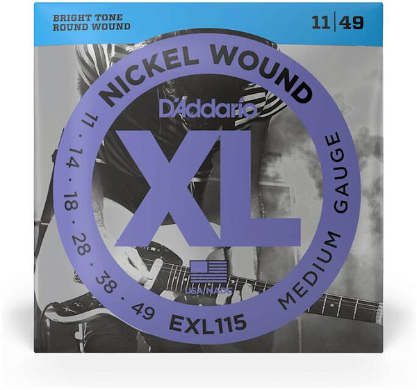 D'ADDARIO EXL115 - Струны для электрогитары