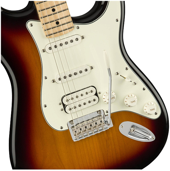 FENDER PLAYER STRAT MN 3TS Электрогитара, цвет трехцветный санберст
