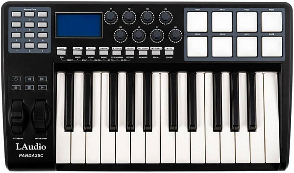 LAUDIO Panda-25C MIDI-контроллер, 25 клавиш, LAudio
