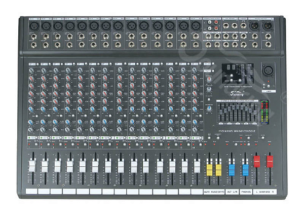 AS1404CEDC Микшерный пульт, 14 каналов, Soundking