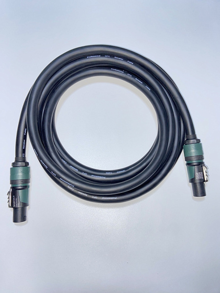 YES-SP002NE-5m Кабель акустический с разъёмами Neutrik Speakon, 5м, YES