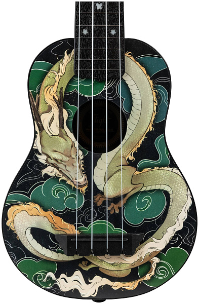FLIGHT TUS JADE DRAGON / Green Apelsin - Укулеле сопрано