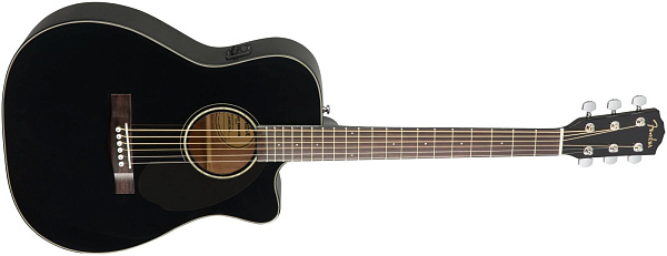 FENDER CC-60SCE Black - Гитара электроакустическая