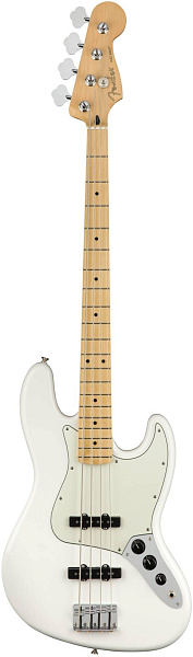 FENDER PLAYER JAZZ BASS MN PWT Бас-гитара, цвет белый