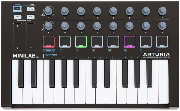 ARTURIA MiniLab mkII Black - MIDI-клавиатура