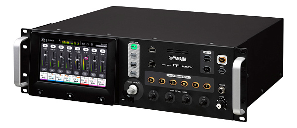 Микшер Yamaha [TF-RACK] цифровой, установка в рэк, входы: 16 mic/line (XLR/TRS combo) + 1 stereo line (RCA pin), выходы: 16 (8 XLR + 8 TRS phone),
