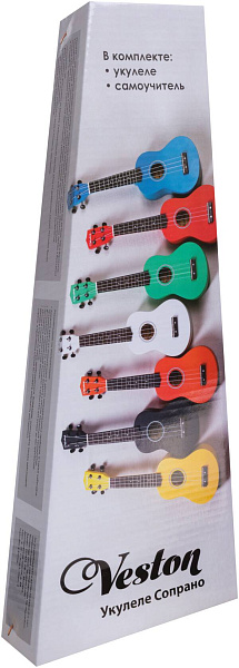 VESTON UKULELE KUS 15 BK - Укулеле сопрано